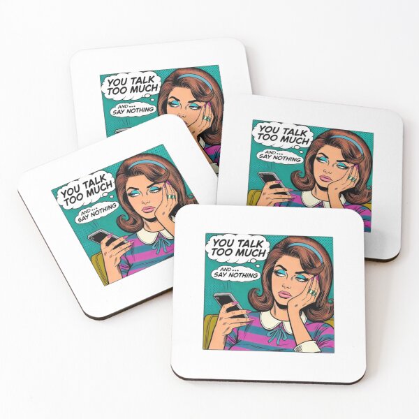 Item preview, Pop Art Comic Girl with Sassy Quote designed and sold by callmegizy.