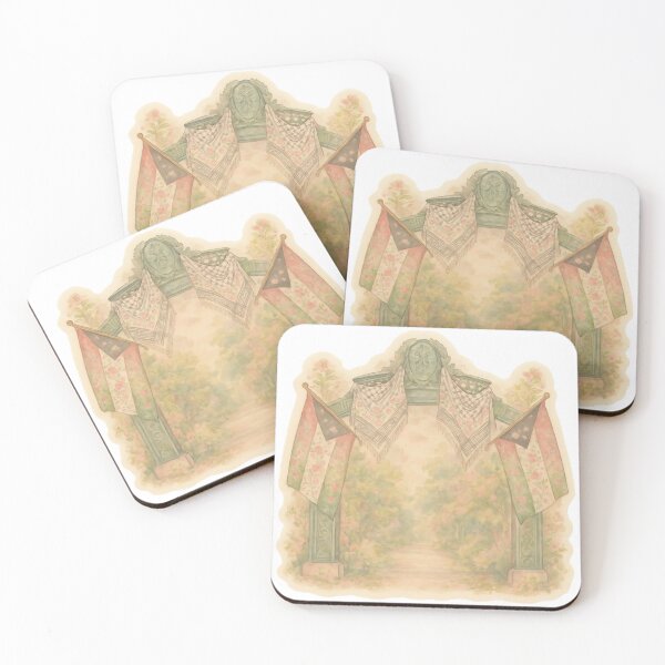 Item preview, Sather Gate in Bloom | Berkeley for Palestine Aesthetic Sticker designed and sold by cottagecorococo.