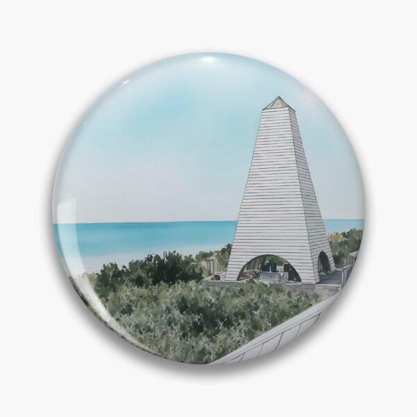 Item preview, Seaside Florida 30A Watercolor designed and sold by Magnolia Valley Art.