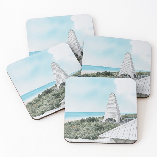 Item preview, Seaside Florida 30A Watercolor designed and sold by Magnolia Valley Art.