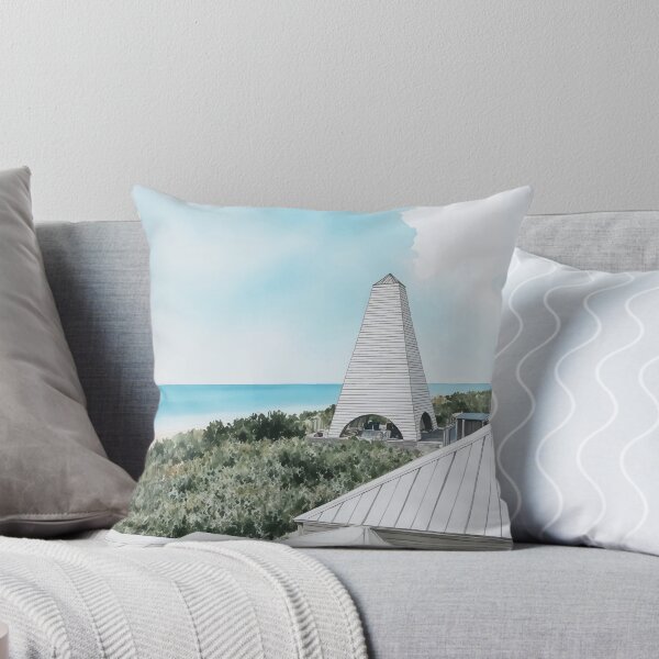 Item preview, Seaside Florida 30A Watercolor designed and sold by Magnolia Valley Art.
