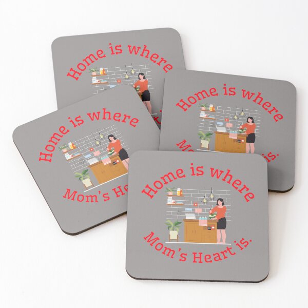 Item preview, Home is where Mom’s heart is. designed and sold by Snarkers Promotions .