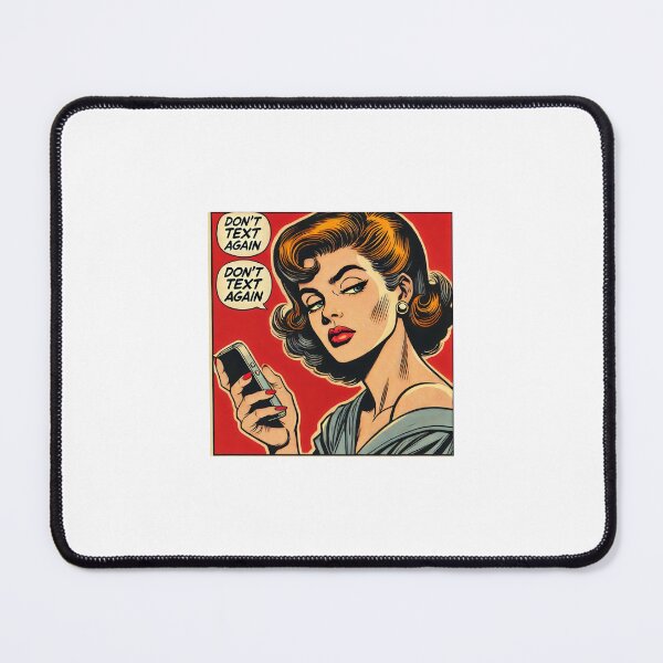Item preview, No Texts, No Calls – Retro Pop Art Mood designed and sold by callmegizy.