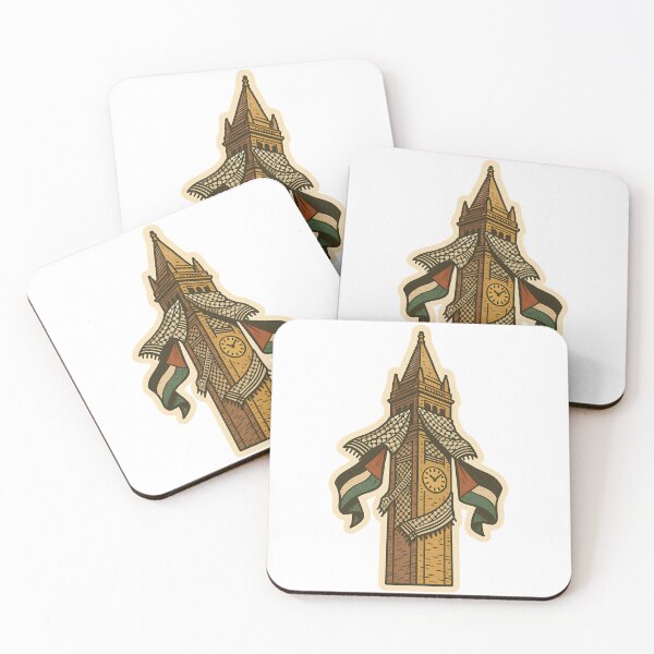 Item preview, Campanile Wrapped in Resistance | UC Berkeley Palestine Sticker designed and sold by cottagecorococo.