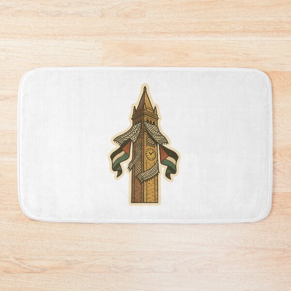 Item preview, Campanile Wrapped in Resistance | UC Berkeley Palestine Sticker designed and sold by cottagecorococo.