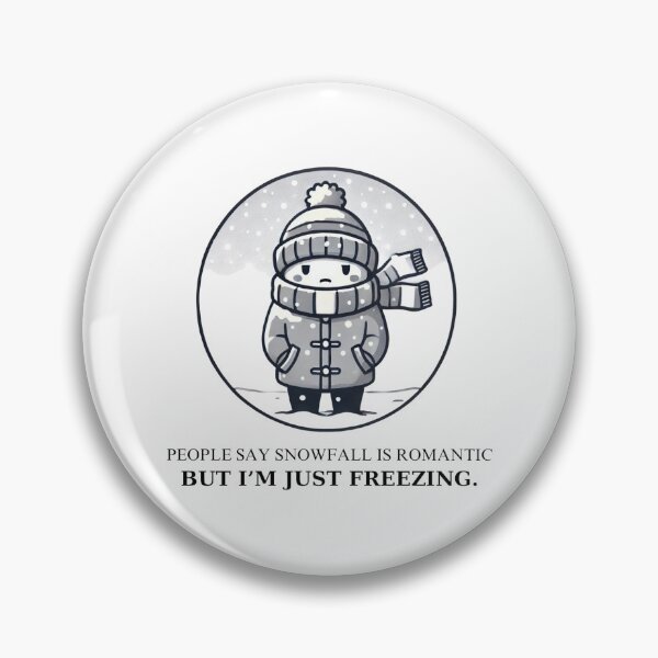 Item preview, Snowfall Humor- Freezing Winter Design designed and sold by callmegizy.