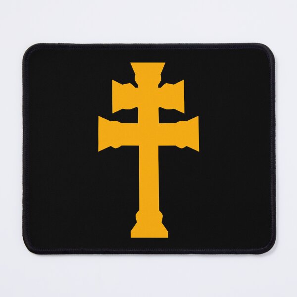 Item preview, Cross of the Misiones Orientales - Gold on Black designed and sold by joshcartoonguy.