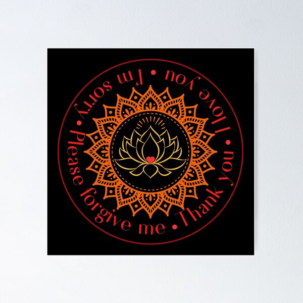 Item preview, Ho'oponopono mantra designed and sold by Mantralia Studio.