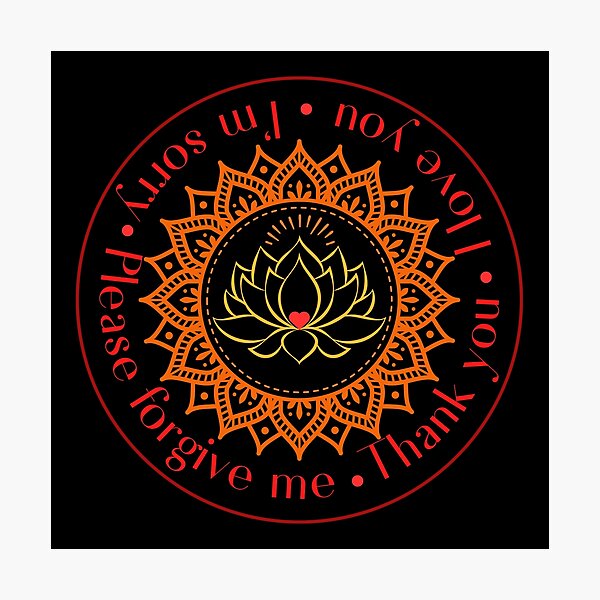 Item preview, Ho'oponopono mantra designed and sold by Mantralia Studio.