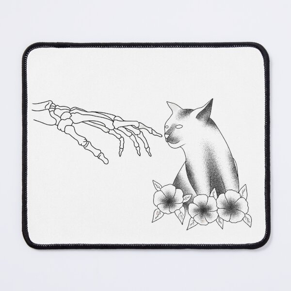 Item preview, The curious cat designed and sold by Hereforthespook.