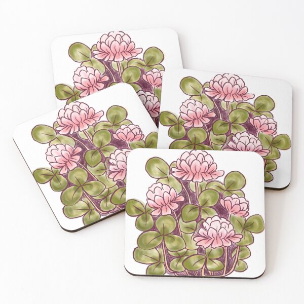 Item preview, clover blossoms designed and sold by friendly-faces.