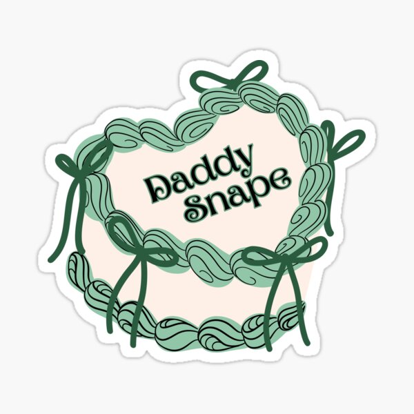 Item preview, Daddy Snape heart cake designed and sold by baranskini.