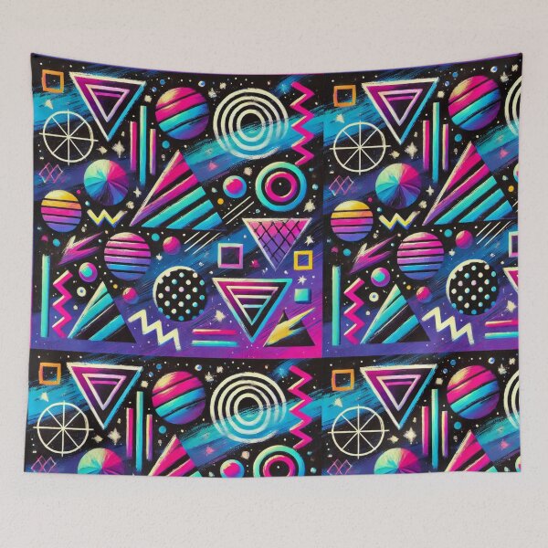 Item preview, memphis pattern designed and sold by TEEJAMBOREE.