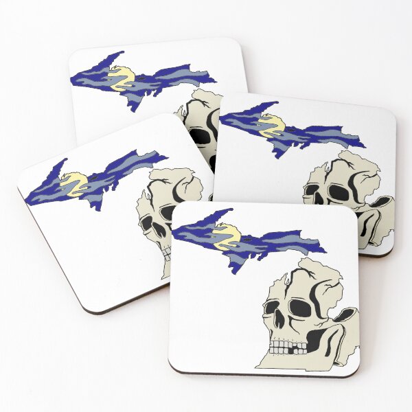 Item preview, Michigan Skull designed and sold by Michigan Inspired.