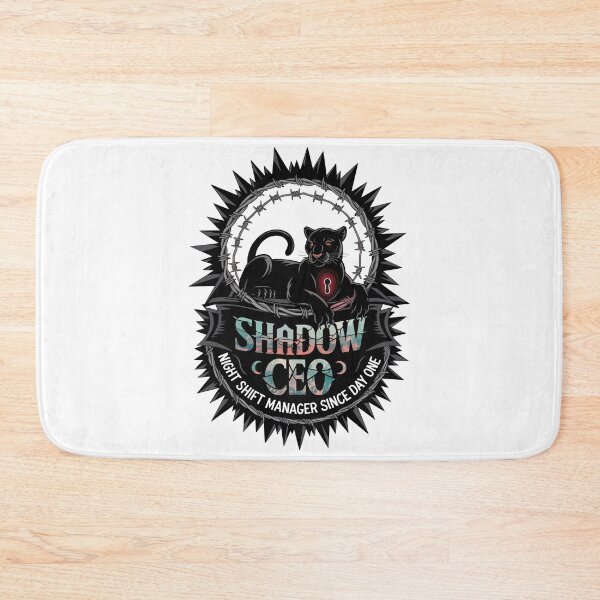 Item preview, Shadow CEO Night Panther Gothic Cat Design designed and sold by WildlifeInc.