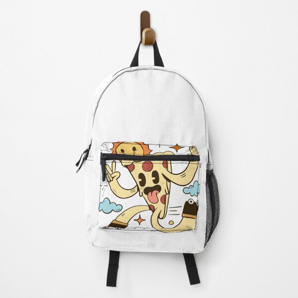 Item preview, Stay Saucy Pizza Retro Cartoon Design | Clothes, Prints & Home Decor designed and sold by Tidal Ryse.