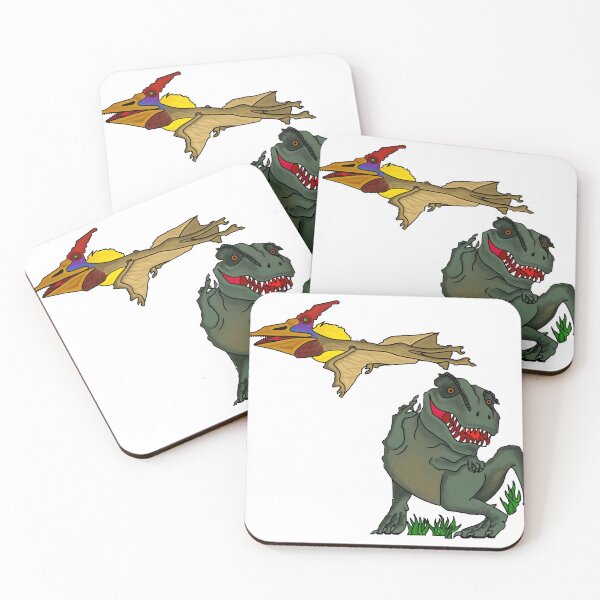 Item preview, Tyrannosaurus Rex and Pterodactyl  designed and sold by Michigan Inspired.