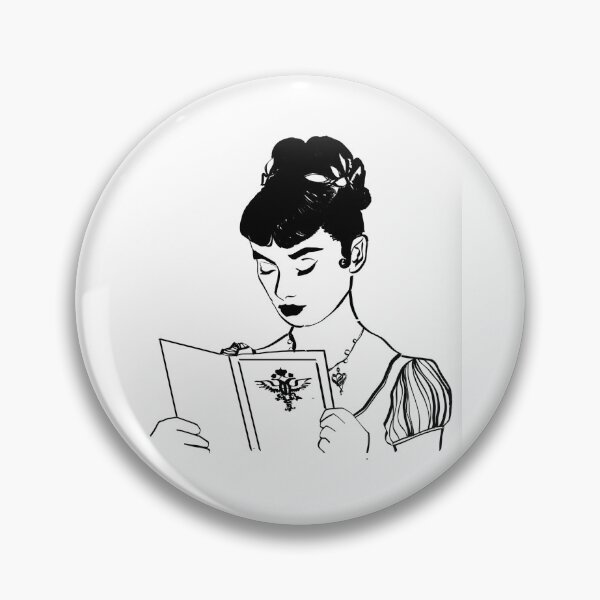 Item preview, Audrey Hepburn Illustration designed and sold by friendly-faces.
