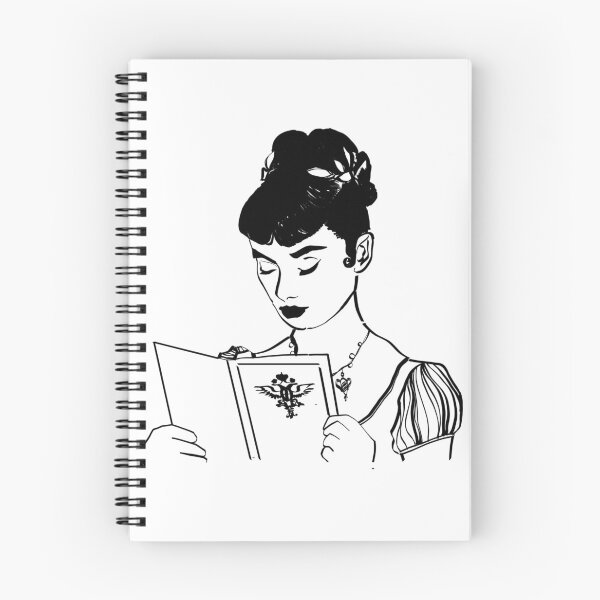 Item preview, Audrey Hepburn Illustration designed and sold by friendly-faces.
