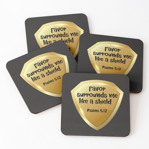 Item preview, Favor Surrounds Me Like A Shield Tshirts  designed and sold by Shevonda Thomas.