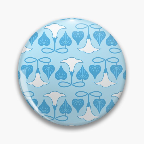 Item preview, April 14th Birth Flower White Morning Glory Pattern designed and sold by birthflower.