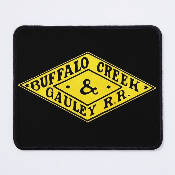 Item preview, Vintage Buffalo Creek and Gauley Railroad - Clay County, West Virginia designed and sold by QuayTradingCo.