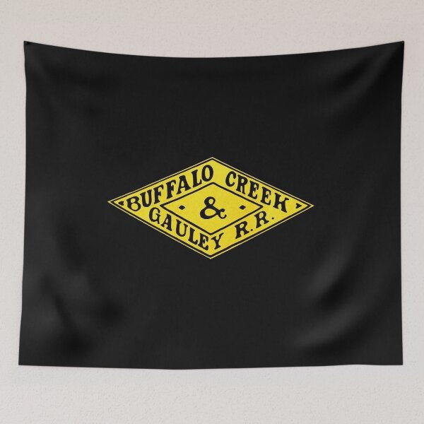 Item preview, Vintage Buffalo Creek and Gauley Railroad - Clay County, West Virginia designed and sold by QuayTradingCo.