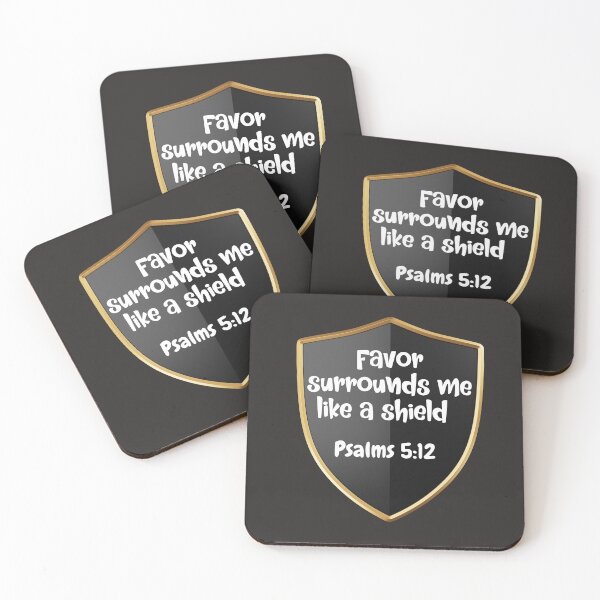 Item preview, Favor Surrounds Me Like A Shield Tshirts  designed and sold by Shevonda Thomas.