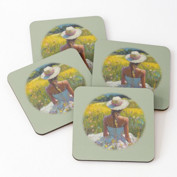 Item preview, Faded Gradient Flower Field designed and sold by GroganGrove.