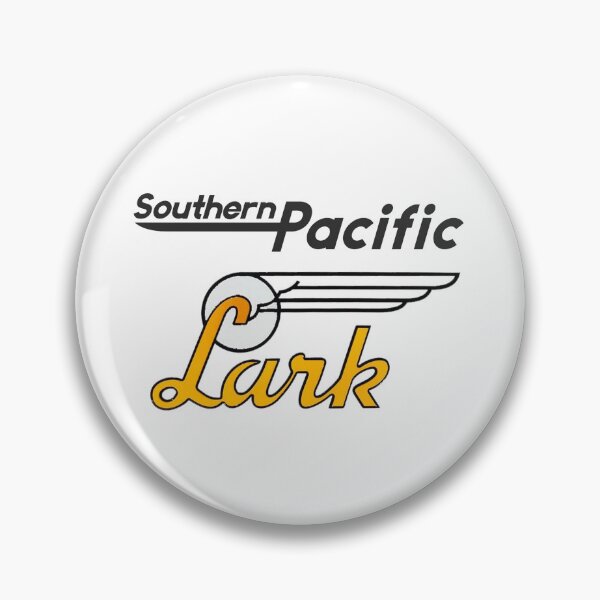 Artikelvorschau, Vintage Southern Pacific Lines Railroad - The Lark - San Francisco to Los Angeles entworfen und verkauft von QuayTradingCo.