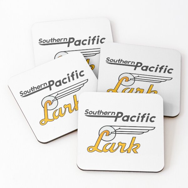 Item preview, Vintage Southern Pacific Lines Railroad - The Lark - San Francisco to Los Angeles designed and sold by QuayTradingCo.