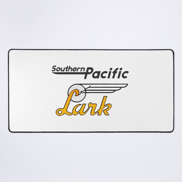 Artikelvorschau, Vintage Southern Pacific Lines Railroad - The Lark - San Francisco to Los Angeles entworfen und verkauft von QuayTradingCo.