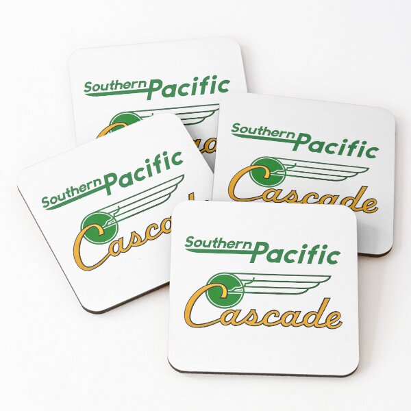 Item preview, Vintage Southern Pacific Lines Railroad - The Cascade - Oakland to Portland designed and sold by QuayTradingCo.
