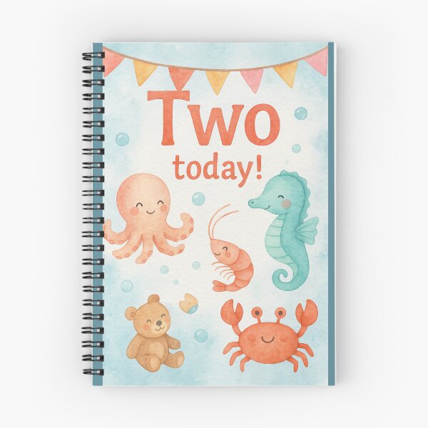 Item preview, Ocean Birthday Party  2nd Birthday Sea Animals Design designed and sold by Meandmyshop.