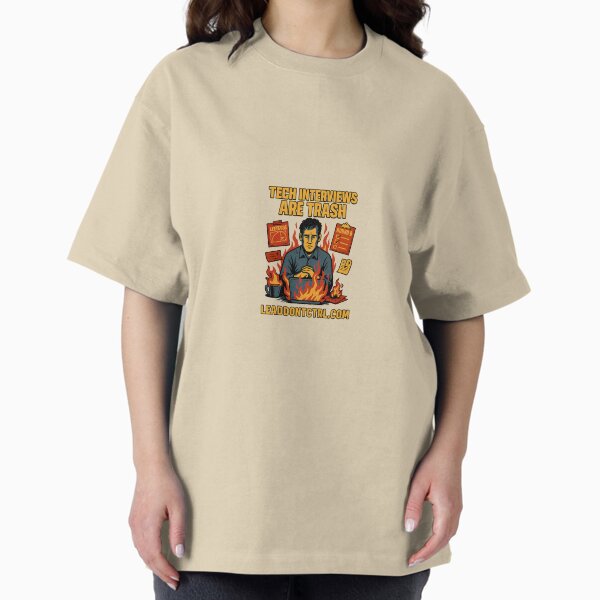 Item preview, Tech Interviews Are Trash designed and sold by LeadDontCtrl.