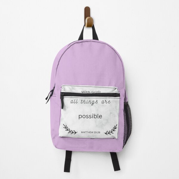 Item preview, With God all things are possible designed and sold by TinaMS123.