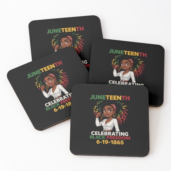 Item preview, Black Girl Juneteenth 6-19-1865 Celebration Black Freedom designed and sold by facegm.