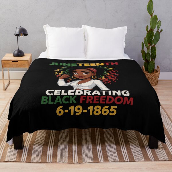 Item preview, Black Girl Juneteenth 6-19-1865 Celebration Black Freedom designed and sold by facegm.