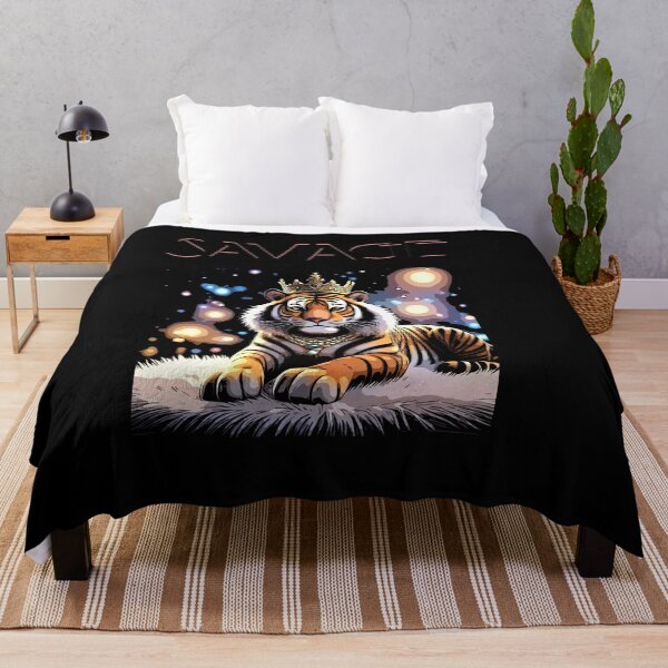 Item preview, Savage Tiger with Funky Design! designed and sold by DonnaRaquel.