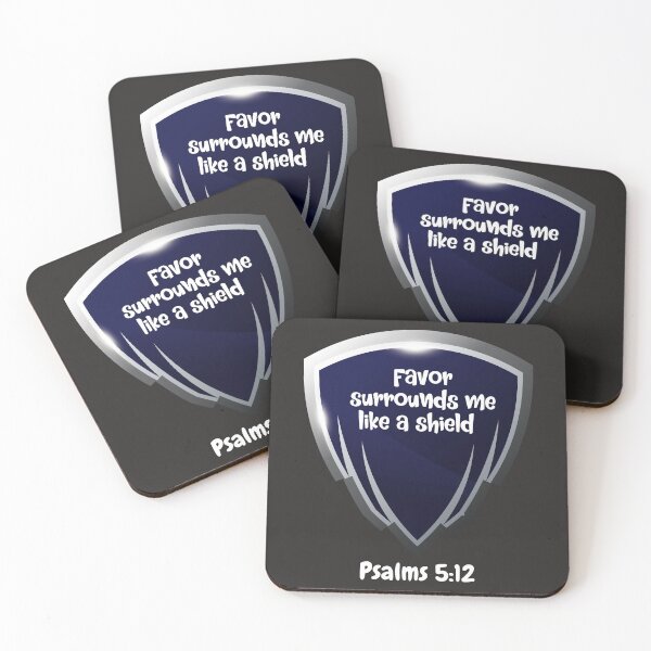 Item preview, Favor Surrounds Me Like A Shield Tshirts  designed and sold by Shevonda Thomas.