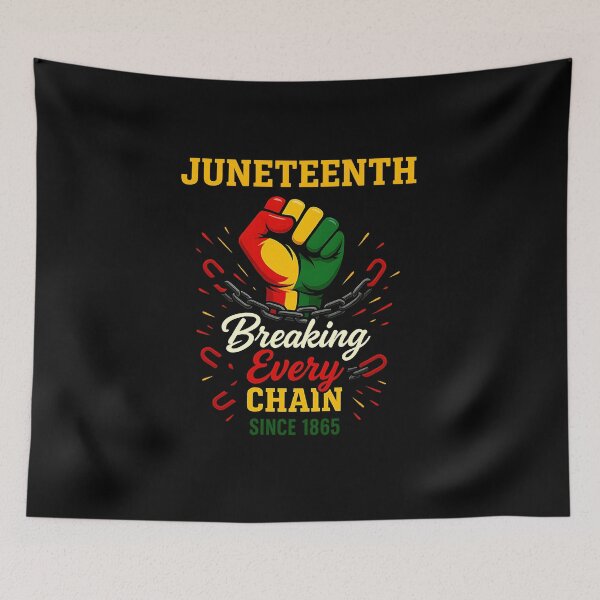 Item preview, Breaking Every Chain Since 1865 Women Men Juneteenth Freedom  designed and sold by facegm.