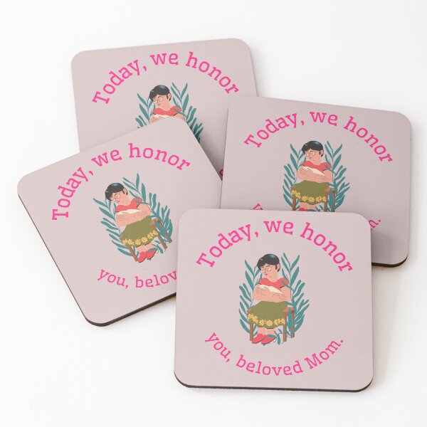 Item preview, Today, we honor you, beloved Mom. designed and sold by Snarkers Promotions .