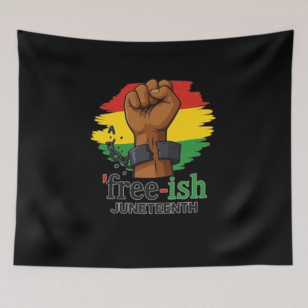 Item preview, Free Ish Black History Since 1865 Tee Juneteenth 1865 designed and sold by facegm.
