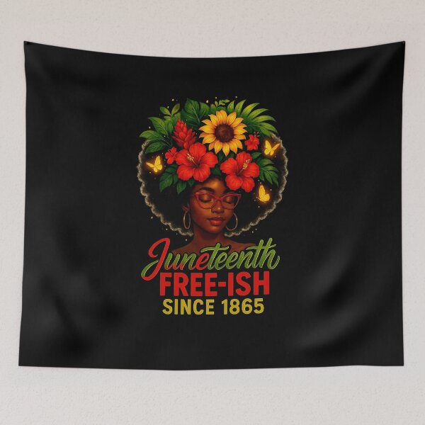 Item preview, Free Ish Since 1865 Juneteenth Black History Celebration designed and sold by facegm.