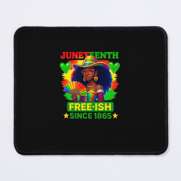 Item preview, Free-ish since 1865 Juneteenth Pride African Men Women Kid designed and sold by facegm.