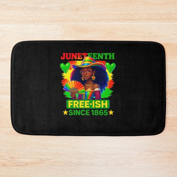 Item preview, Free-ish since 1865 Juneteenth Pride African Men Women Kid designed and sold by facegm.