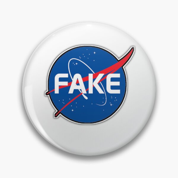 Item preview, Space is Fake 2 designed and sold by MattyMosArcade.