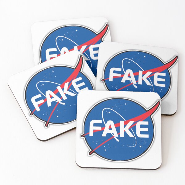 Item preview, Space is Fake 2 designed and sold by MattyMosArcade.