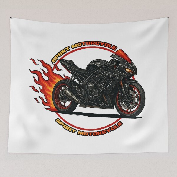 Item preview, MOTORCYCLE SPORT designed and sold by TATTOO-DESIGN.