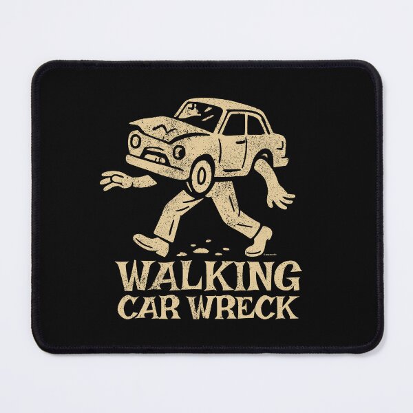 Item preview, Walking Car Wreck designed and sold by Automotive Art by Greg.